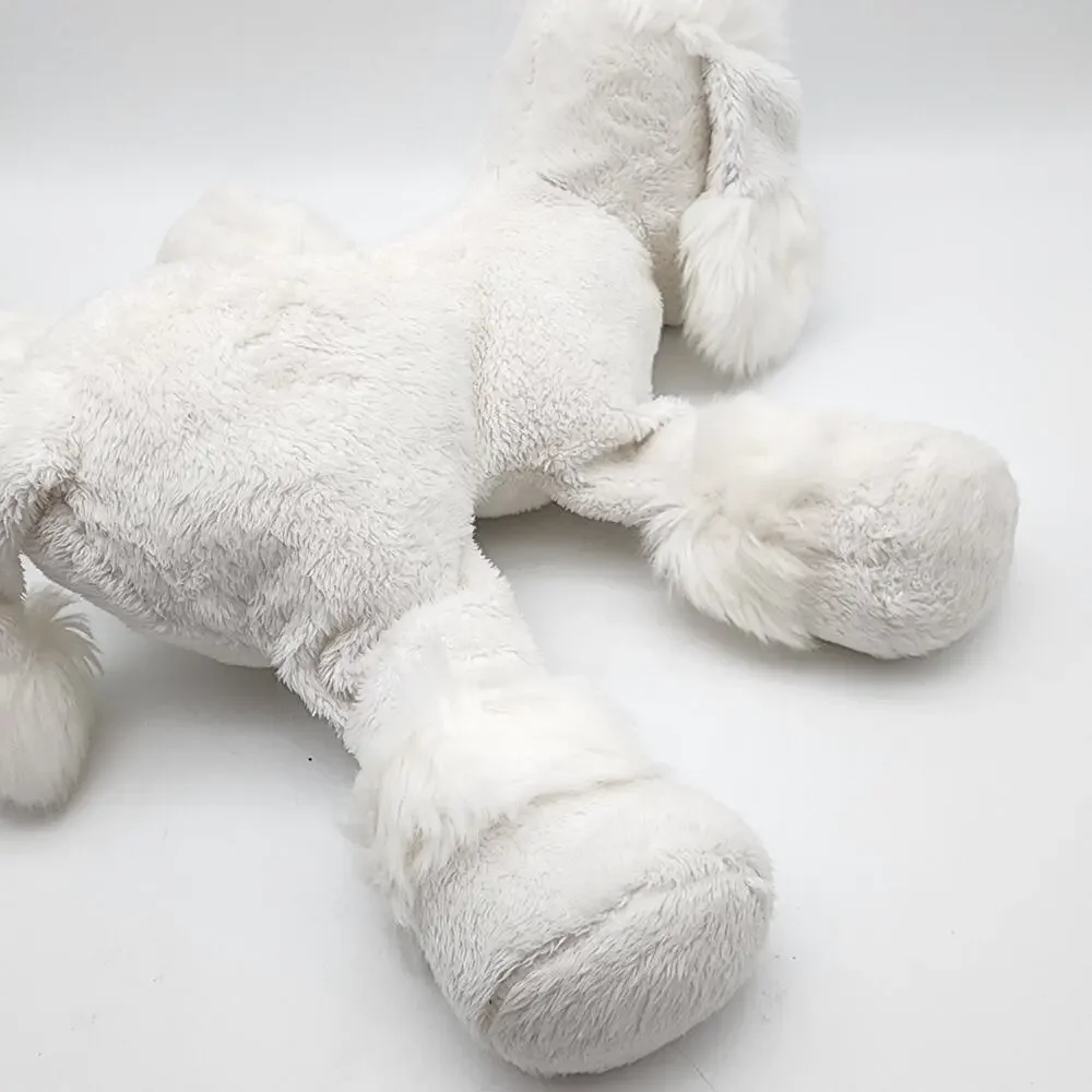 Vintage Ganz White French Poodle Plush Toy 14